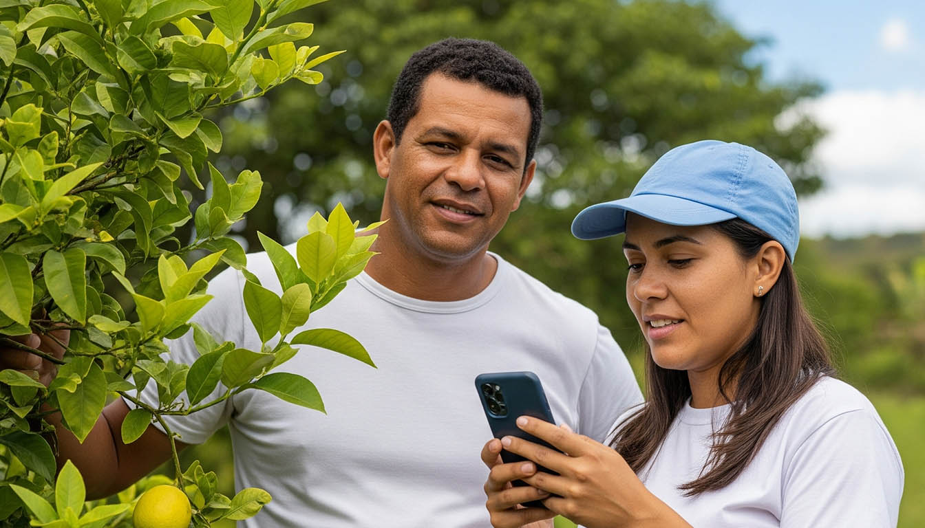 Dados estruturados no WhatsApp para agricultura​ ManejeBem