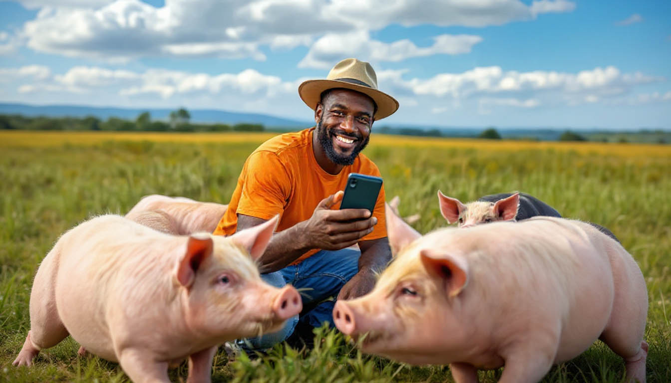 Solução tecnológica para dejetos suínos ManejeBem